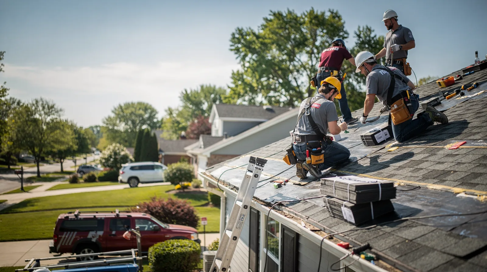 Roof Repair in O Fallon, IL around you